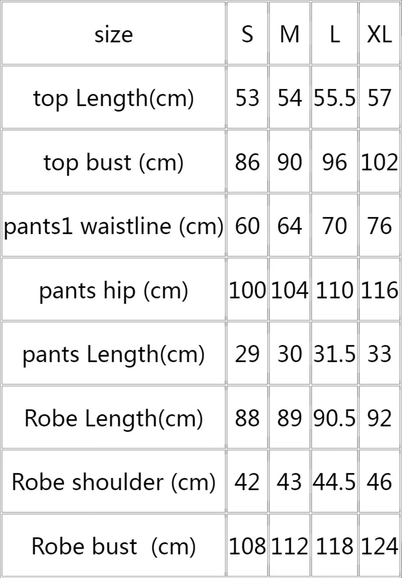 Sexy Lace Trim Robe Nightgown Home Wear Pink Flower Print Pajamas Set Women Satin Strap Top Shorts Robe Lady Satin Lingerie Set