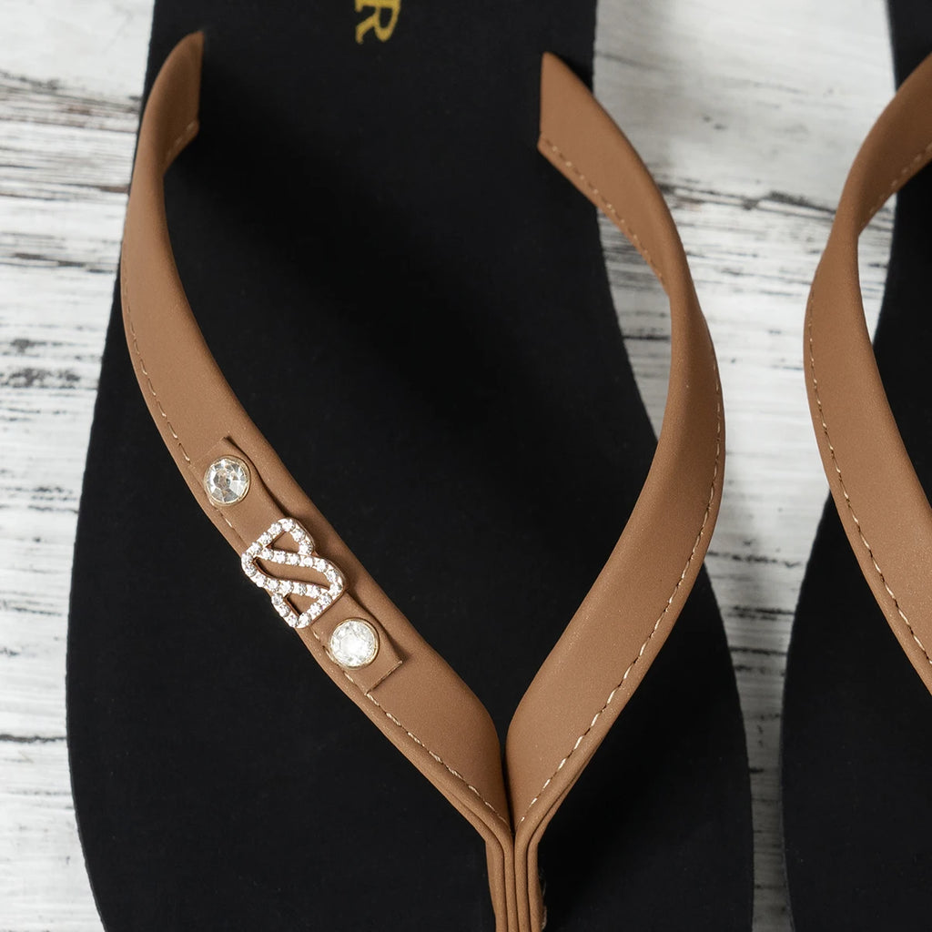 Women's Thong Slippers with Crystal And S Embellishments Comfortable Lightweight for Summer Beach Home Casual Fashionable