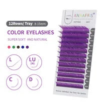ANNAFRIS 50Pcs  Disposable Eyelash  Brush Soft Head Crystal Eyebrow Brush Lash Extension Brush  Mascara Wand Makeup Tool