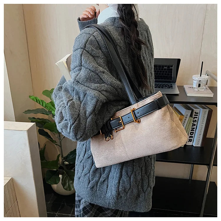 2025 New Luxury PU Leather Shoulder Bag's for Women's - Vegan Leather Crossbody Purse, Fashion Tote with Gold Hardware