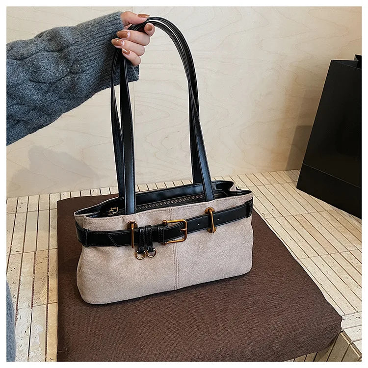 2025 New Luxury PU Leather Shoulder Bag's for Women's - Vegan Leather Crossbody Purse, Fashion Tote with Gold Hardware