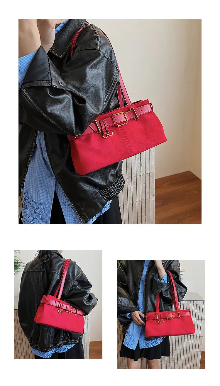 2025 New Luxury PU Leather Shoulder Bag's for Women's - Vegan Leather Crossbody Purse, Fashion Tote with Gold Hardware