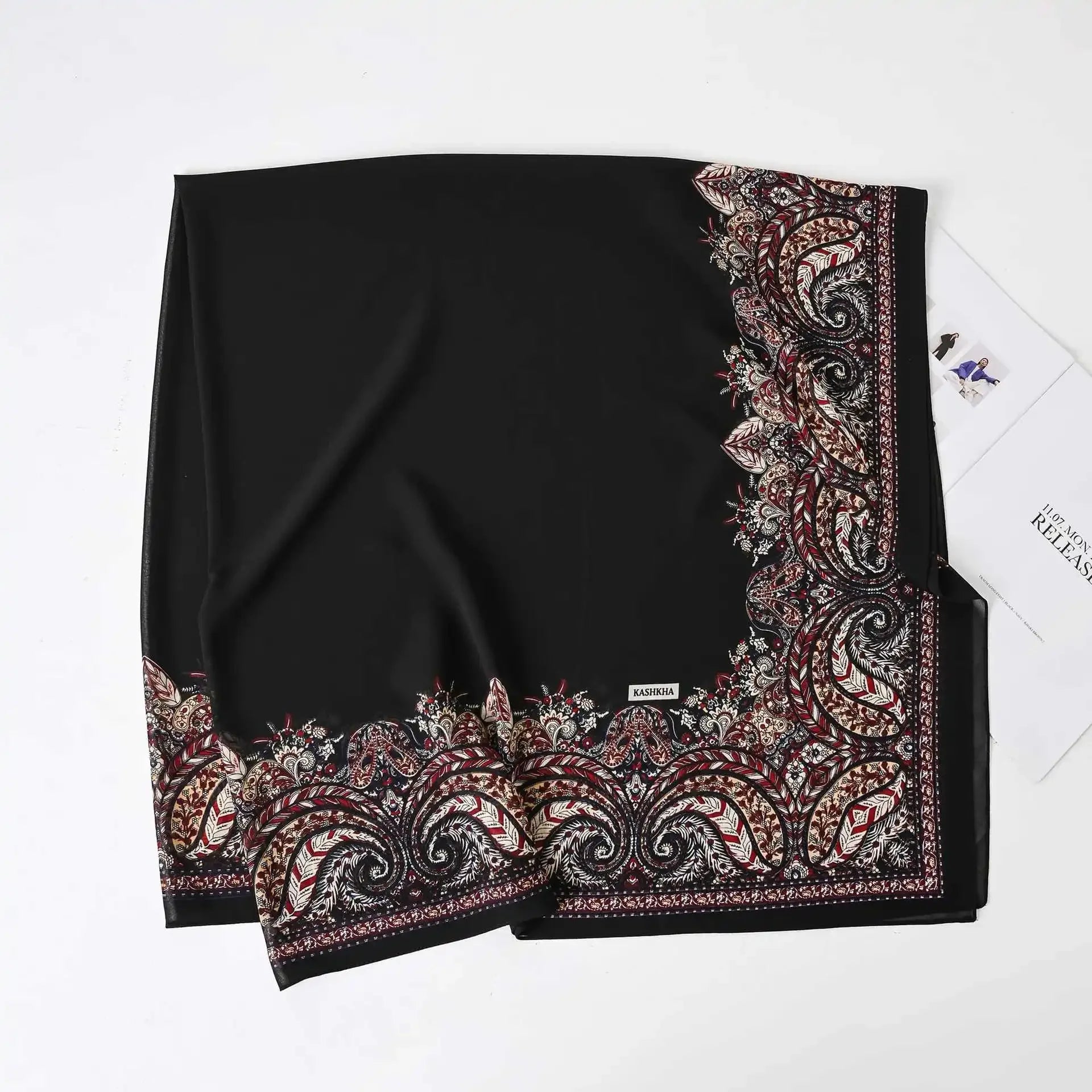 Fashion Muslim Chiffon Hijabs for Women Quadrate Shawl Long Wrap Handscarf Versatile Sunscreen Scarf