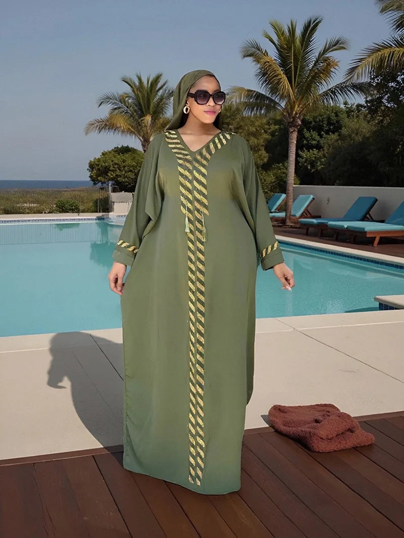 Muslim Dress Abaya Jalabiya Women Eid Dresses Saudi Long Robe Vestidos Hijab Islam Abayas Headscarf Ramadan Morocco Dubai Kaftan