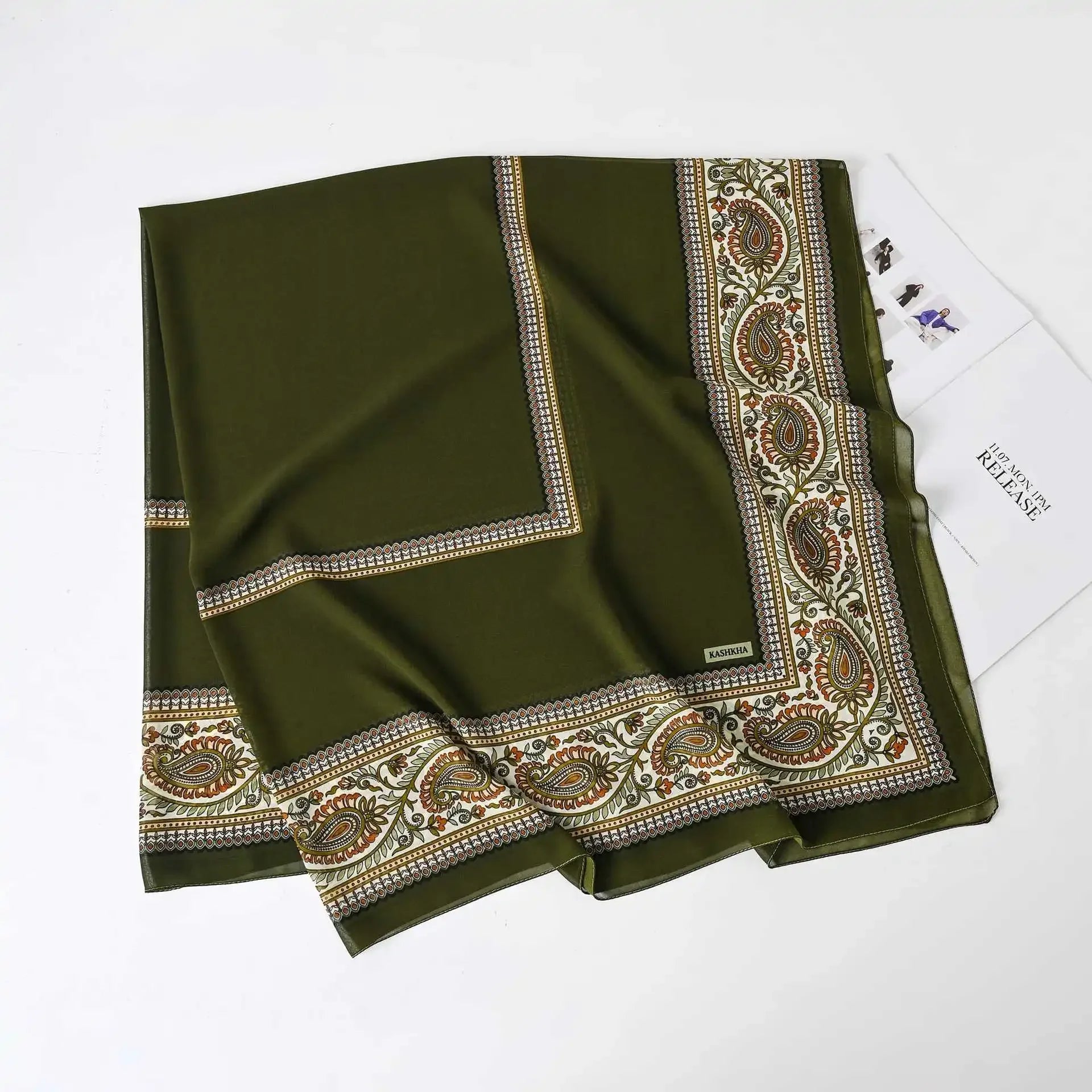 Fashion Muslim Chiffon Hijabs for Women Quadrate Shawl Long Wrap Handscarf Versatile Sunscreen Scarf