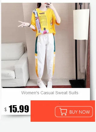 Women's Home Clothes Suit Of Lady House Summer Living Room Wear Autumn Loose Homewear Pants Two Piece Set For Women Cute Pajamas