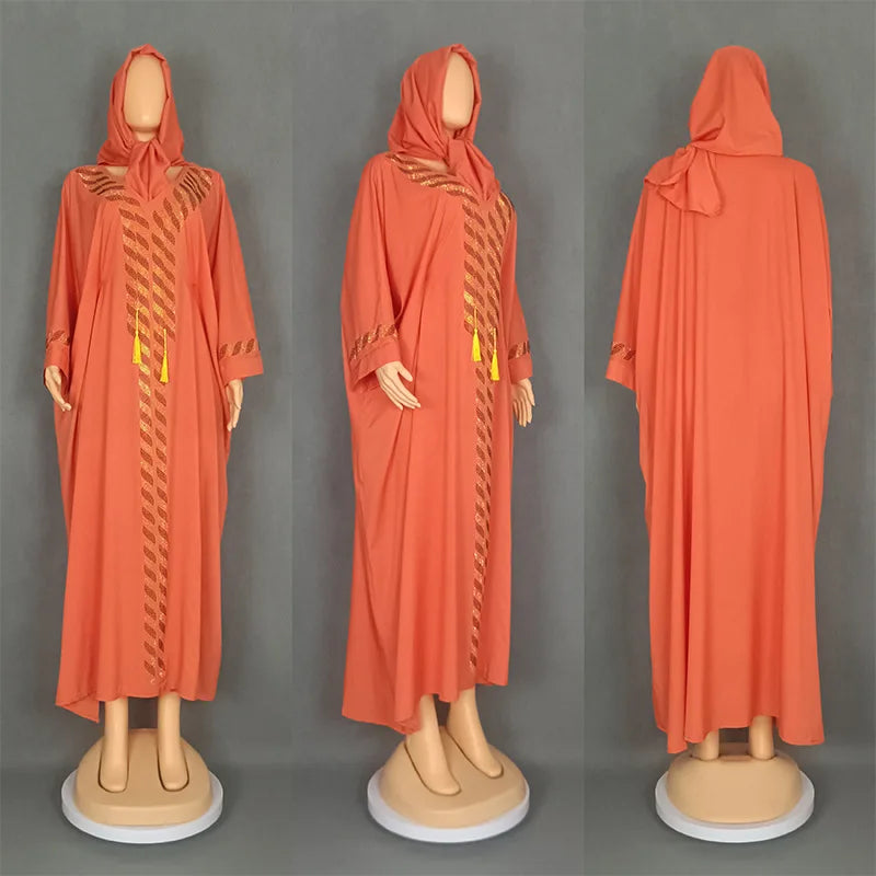 Muslim Dress Abaya Jalabiya Women Eid Dresses Saudi Long Robe Vestidos Hijab Islam Abayas Headscarf Ramadan Morocco Dubai Kaftan