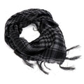 Lightweight Plaid Hijab Scarf for Men and Women Arab Desert Headscarf Soft Tactical Hiking Scarves Unisex Turban Military Shawl