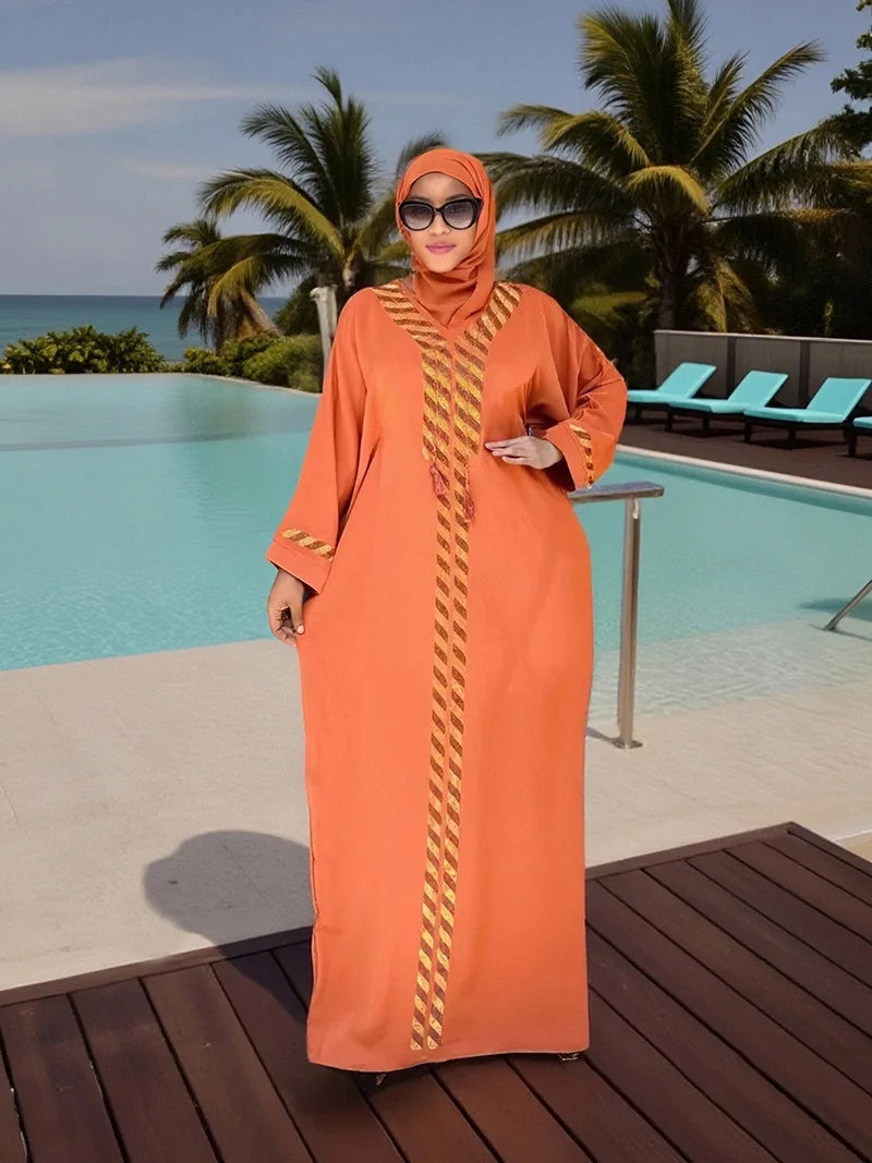 Muslim Dress Abaya Jalabiya Women Eid Dresses Saudi Long Robe Vestidos Hijab Islam Abayas Headscarf Ramadan Morocco Dubai Kaftan
