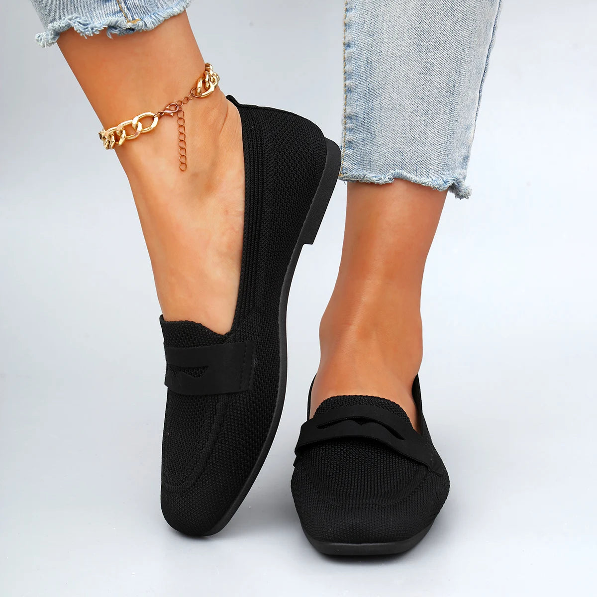 Spring Women's Comfortable, Breathable, Lightweight and Wear-Resistant Casual Shoes with Soft Soles for Lazy People to Step on