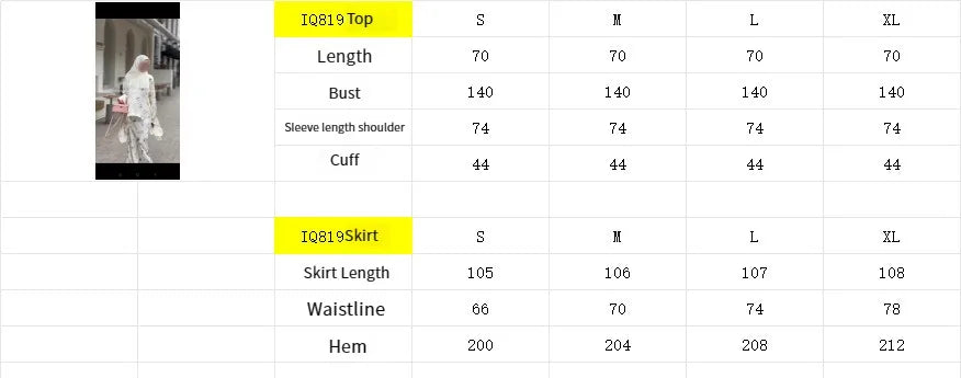 Khimar Set 2 Piece Muslims Women Clothing Jalabiya Shirt Suit Party Eid Ramadan Elegant Kaftan Kebaya Morocco Abaya Dubai Luxury