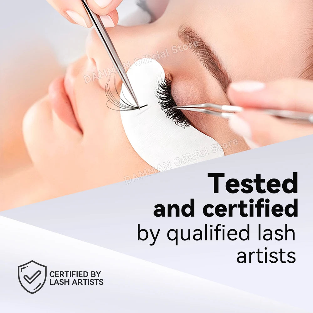 Damman 5ml Eyelash Glue Extension 0.3-0.5S Fast Drying Lashes Extensions Glue Professional Lash Glue Adhesive for Salon Use Only