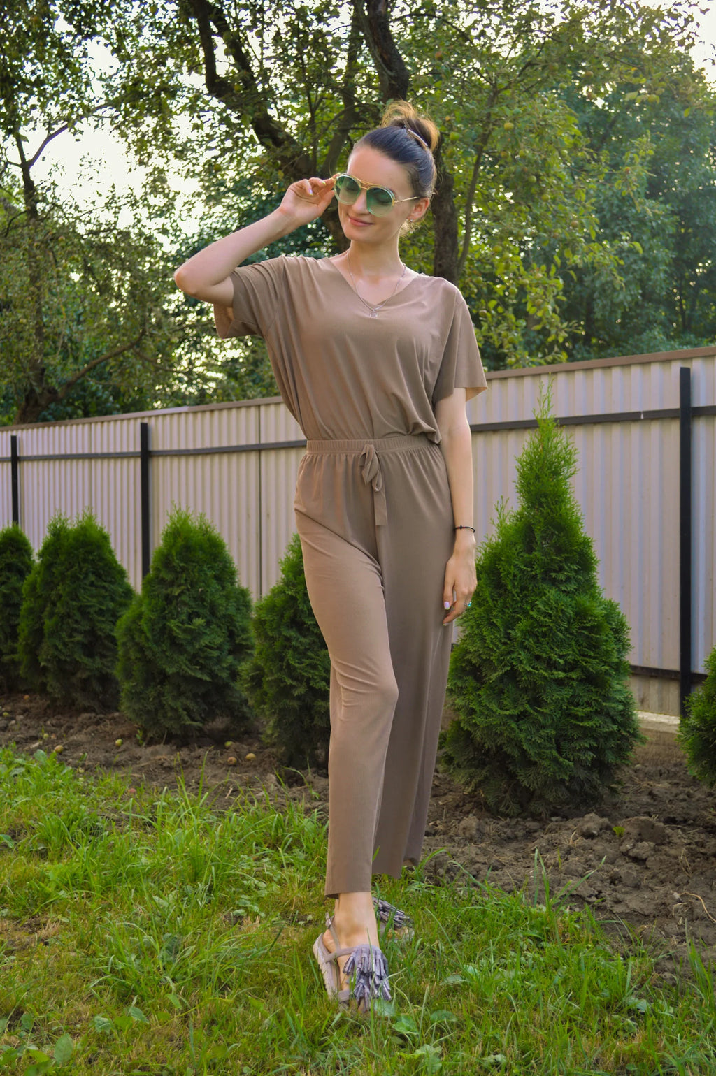 Women's Home Clothes Suit Of Lady House Summer Living Room Wear Autumn Loose Homewear Pants Two Piece Set For Women Cute Pajamas