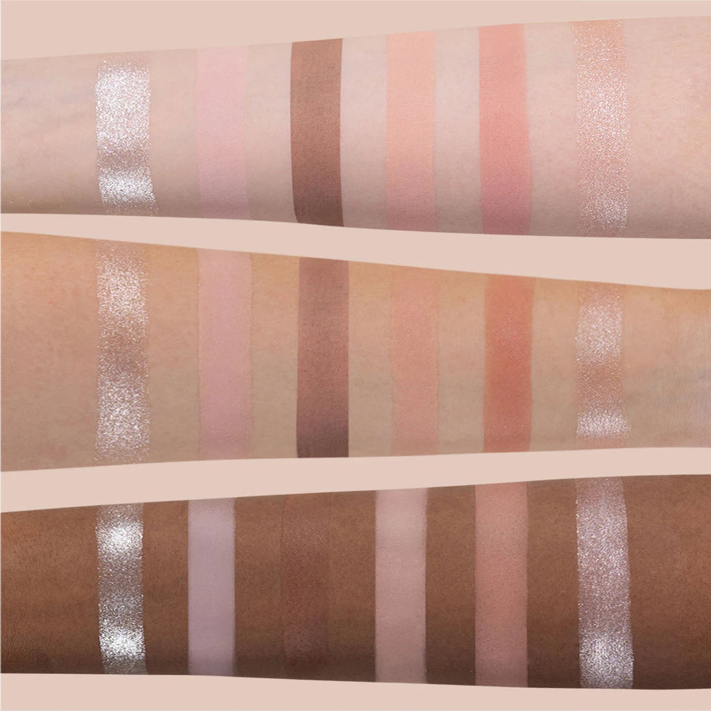 Flower Knows Swan Ballet 6 Color Eyeshadow Palette Matte Shimmer Pearl Glitter Waterproof Highly Pigmented Long Lasting Makeup
