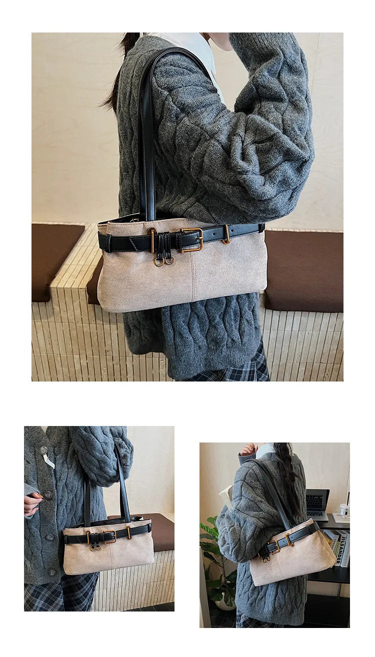 2025 New Luxury PU Leather Shoulder Bag's for Women's - Vegan Leather Crossbody Purse, Fashion Tote with Gold Hardware