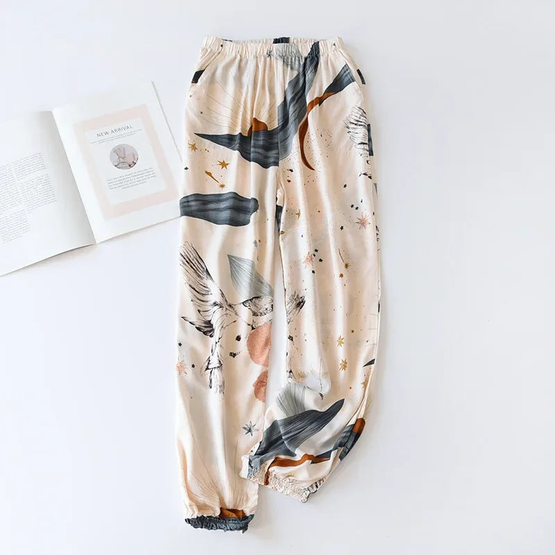 summer news pijama mujer thin section short-sleeved shorts large floral print pajamas home service ladies pajamas for women