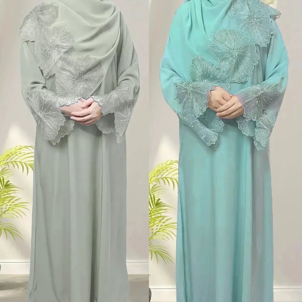 Muslim Hijab Dress Turkish Saudi Arabia African Dresses for Women Islam Clothing Caftan Robe Malay-Indonesia Kaftan Dubai Abaya