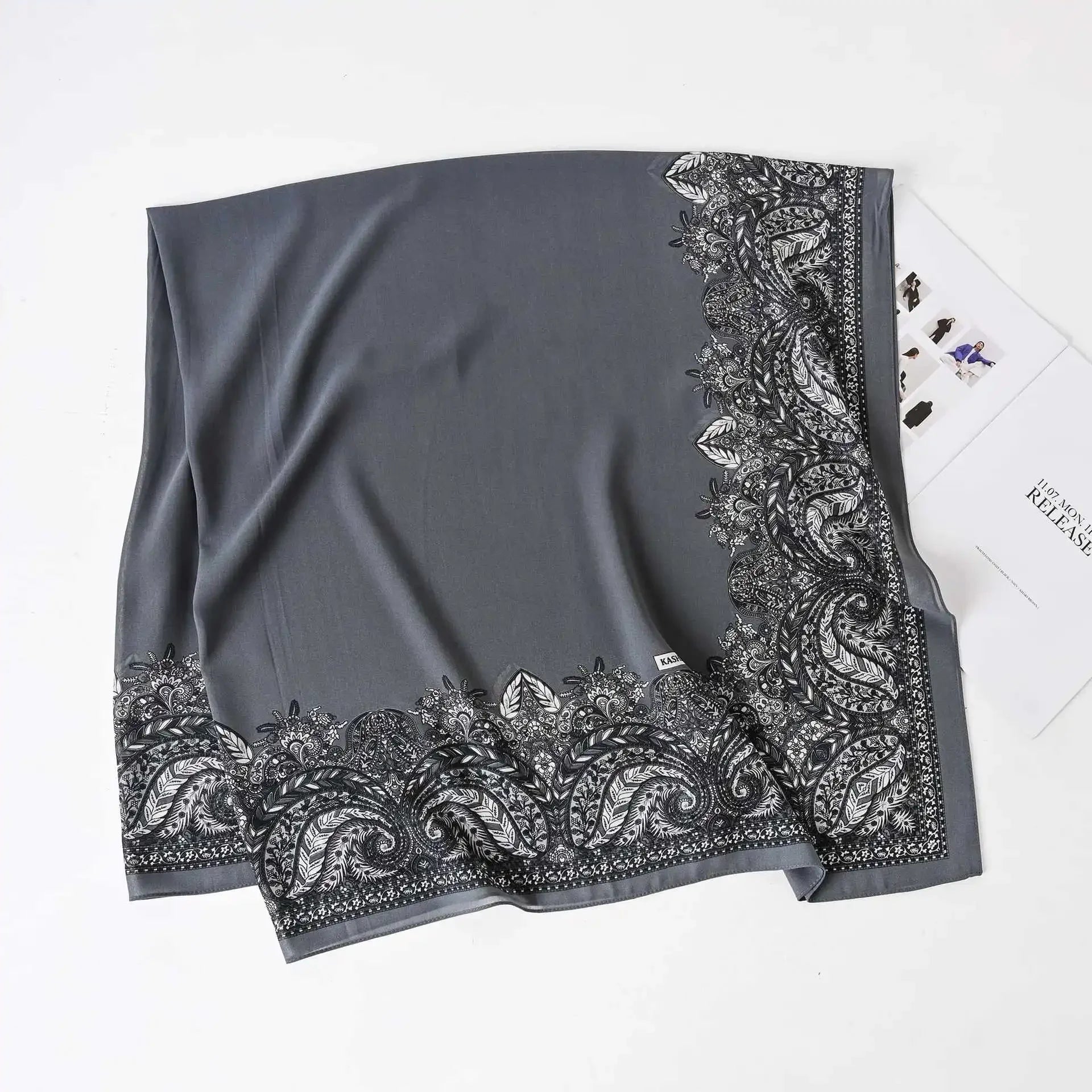 Fashion Muslim Chiffon Hijabs for Women Quadrate Shawl Long Wrap Handscarf Versatile Sunscreen Scarf