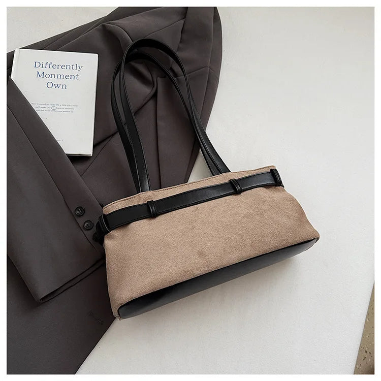 2025 New Luxury PU Leather Shoulder Bag's for Women's - Vegan Leather Crossbody Purse, Fashion Tote with Gold Hardware