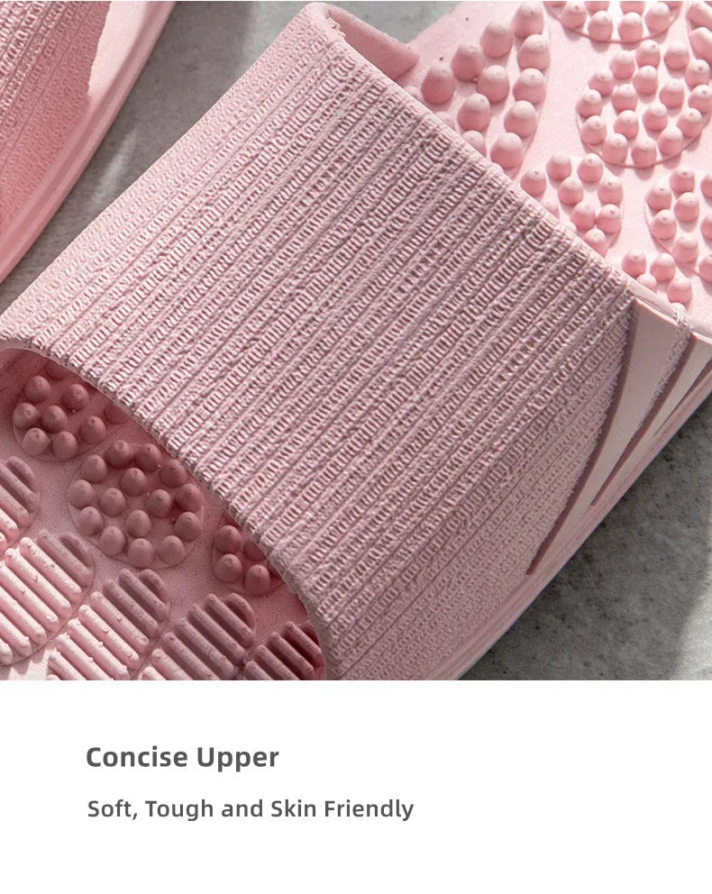 Women Men Massage Home Slippers Couple Shoes Summer Sandals House Soft Non Slip Wear Resistant Slides Indoor Bathroom Flip Flops