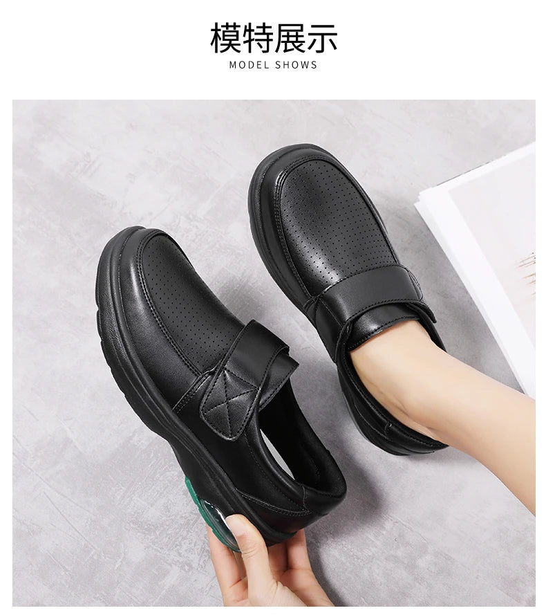 Sneakers Woman Nurse Clogs Shoes - Nursing Women Summer Shoe Female Health Work Flat Walking Soft Non Slip Hospital Nurse