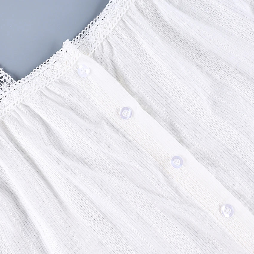 Hiloc Summer Elegant Jacquard Weave Shorts Suits Pajamas Cotton Ruffles White Sleepwear Home Spaghetti Strap Vest Casual Sets