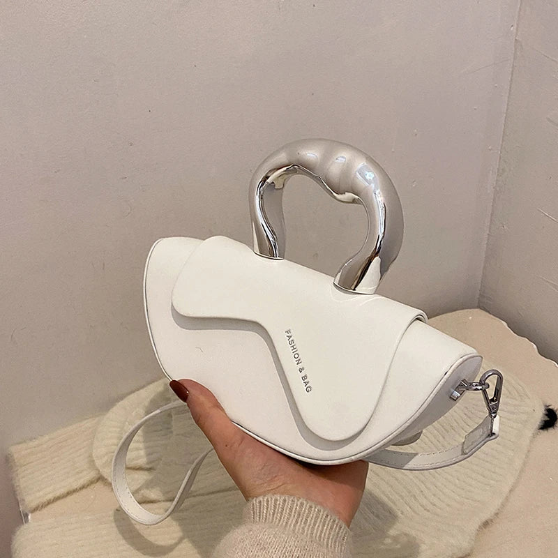 Sewing Thread Solid Soft Shoulder Bags Fashion 2024 High Quality Bags for Women Hasp Interior Compartment Pu Women's Handbags