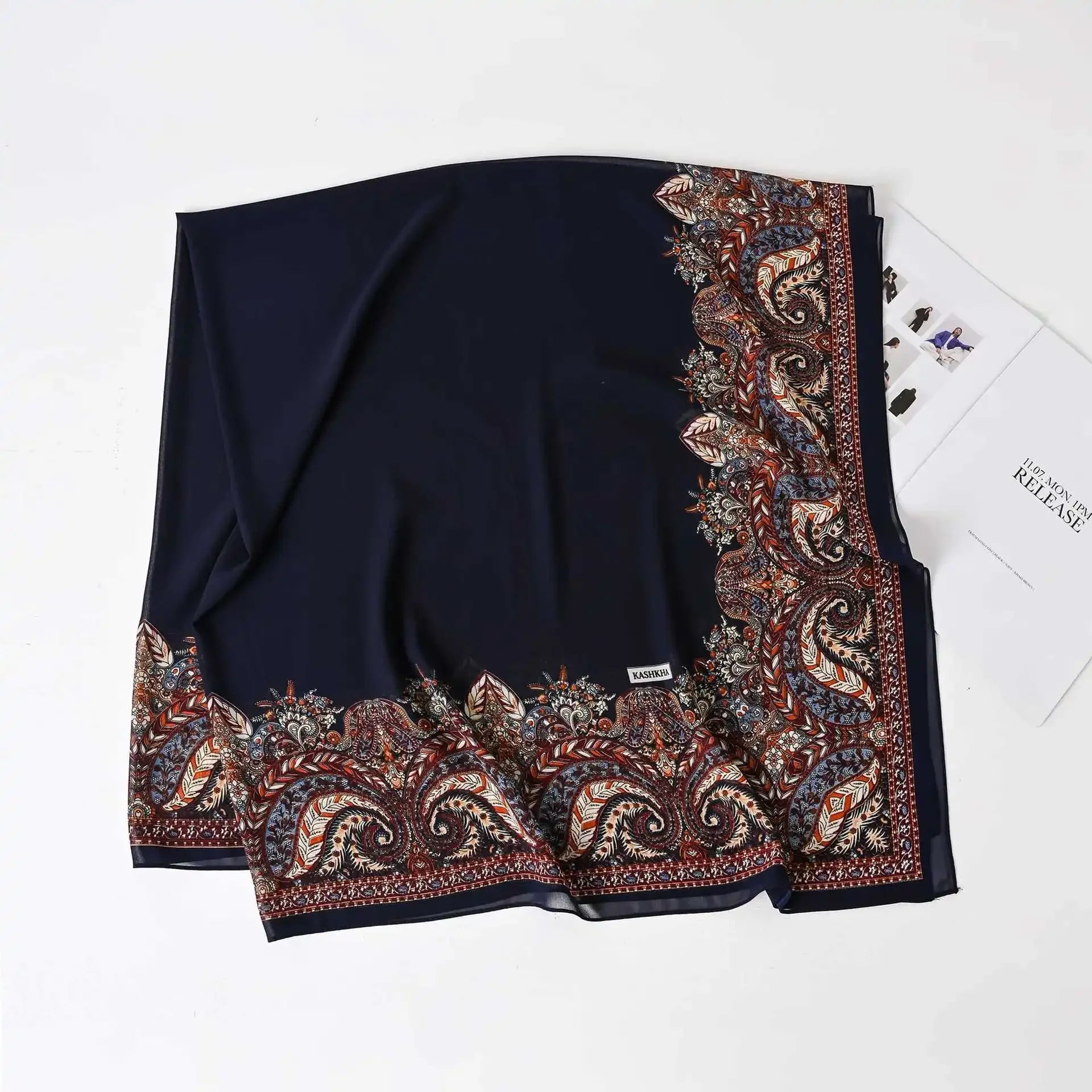 Fashion Muslim Chiffon Hijabs for Women Quadrate Shawl Long Wrap Handscarf Versatile Sunscreen Scarf