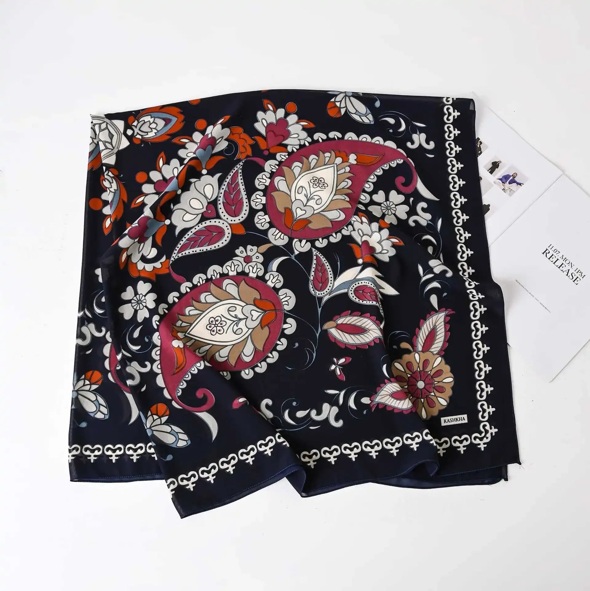 Fashion Muslim Chiffon Hijabs for Women Quadrate Shawl Long Wrap Handscarf Versatile Sunscreen Scarf