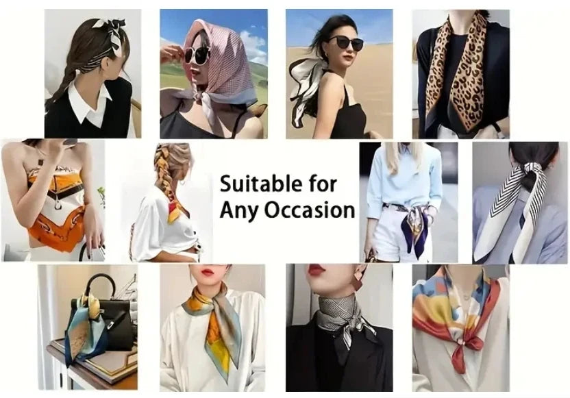 Lightweight Large 100% Mulberry Silk Scarf for Women Oblong Shawl Neck Scarf Beach Wrap Headscarf Gift Pack Pink Floral Print