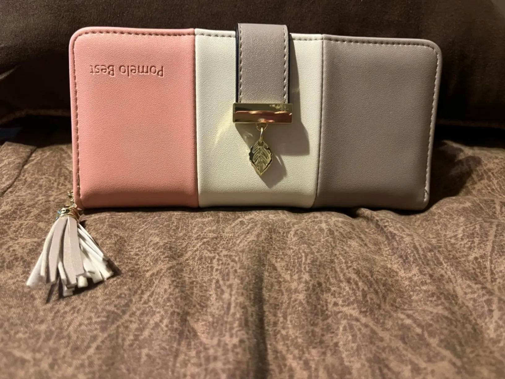 Latest model Fashion Zipper Wallets Womens large capacity Purses Handbags Coin Purse 9 Cards Holder PU Leather Billfold Wallet