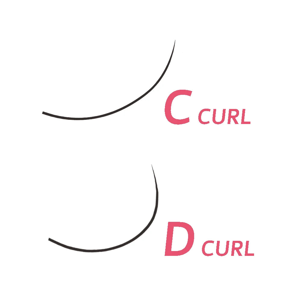 60pcs 30D C/D/L Curl Cluster Eyelash Extension Foxy Eyes Cat Look Natural Individual Eyelashes Bunches  Makeup Tool Lashes Cilia