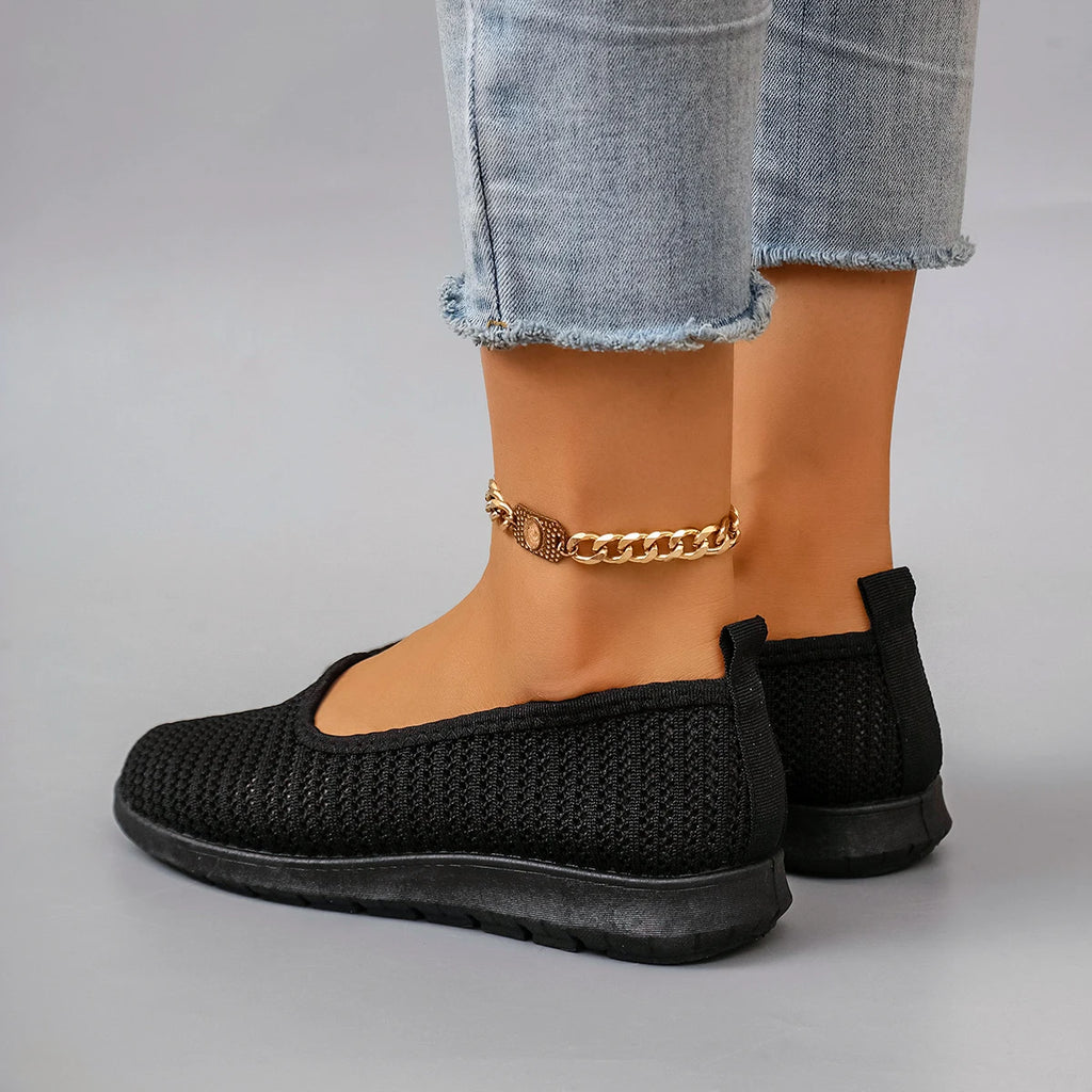 Women's summer breathable mesh flat shoes women's shoes casual sneakers shoes, clearance free shipping