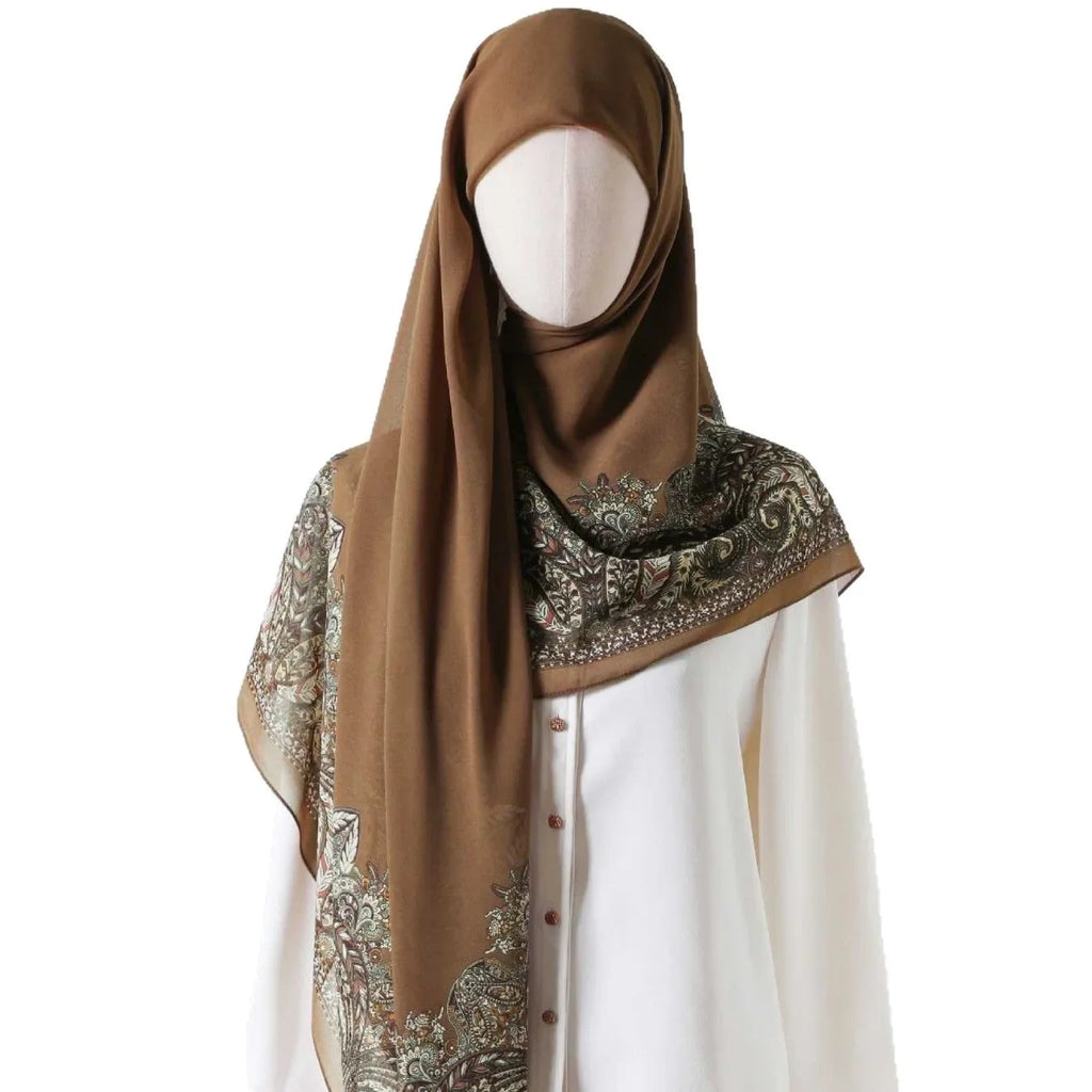 Fashion Muslim Chiffon Hijabs for Women Quadrate Shawl Long Wrap Handscarf Versatile Sunscreen Scarf