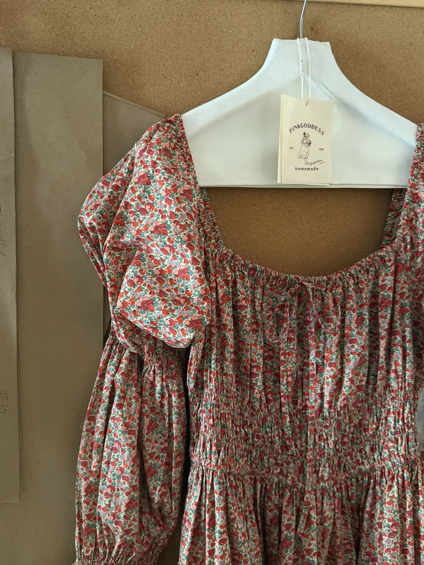 100% Pure Cotton Nightgown Women 2026 New Arrival Spring Summer Vintage Retro Floral Printing Lengthened Nightdress Loungewear