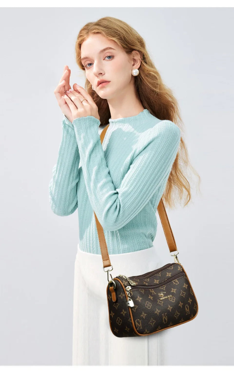 Brand Pu Leather Women Shoulder Crossbody Bags for Women 2025 Luxury Handbags Women Bags Designer Handbags High Quality Sac