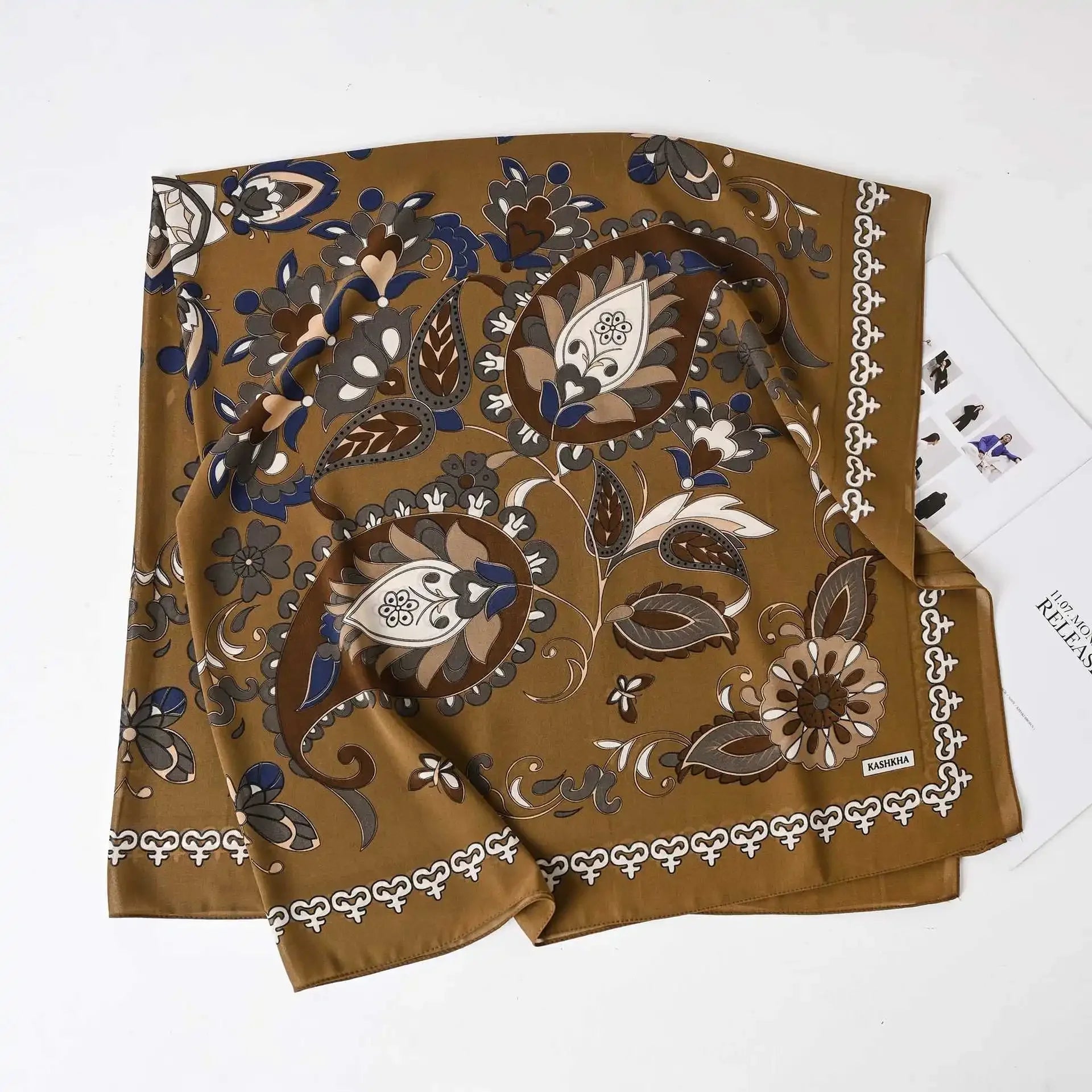 Fashion Muslim Chiffon Hijabs for Women Quadrate Shawl Long Wrap Handscarf Versatile Sunscreen Scarf