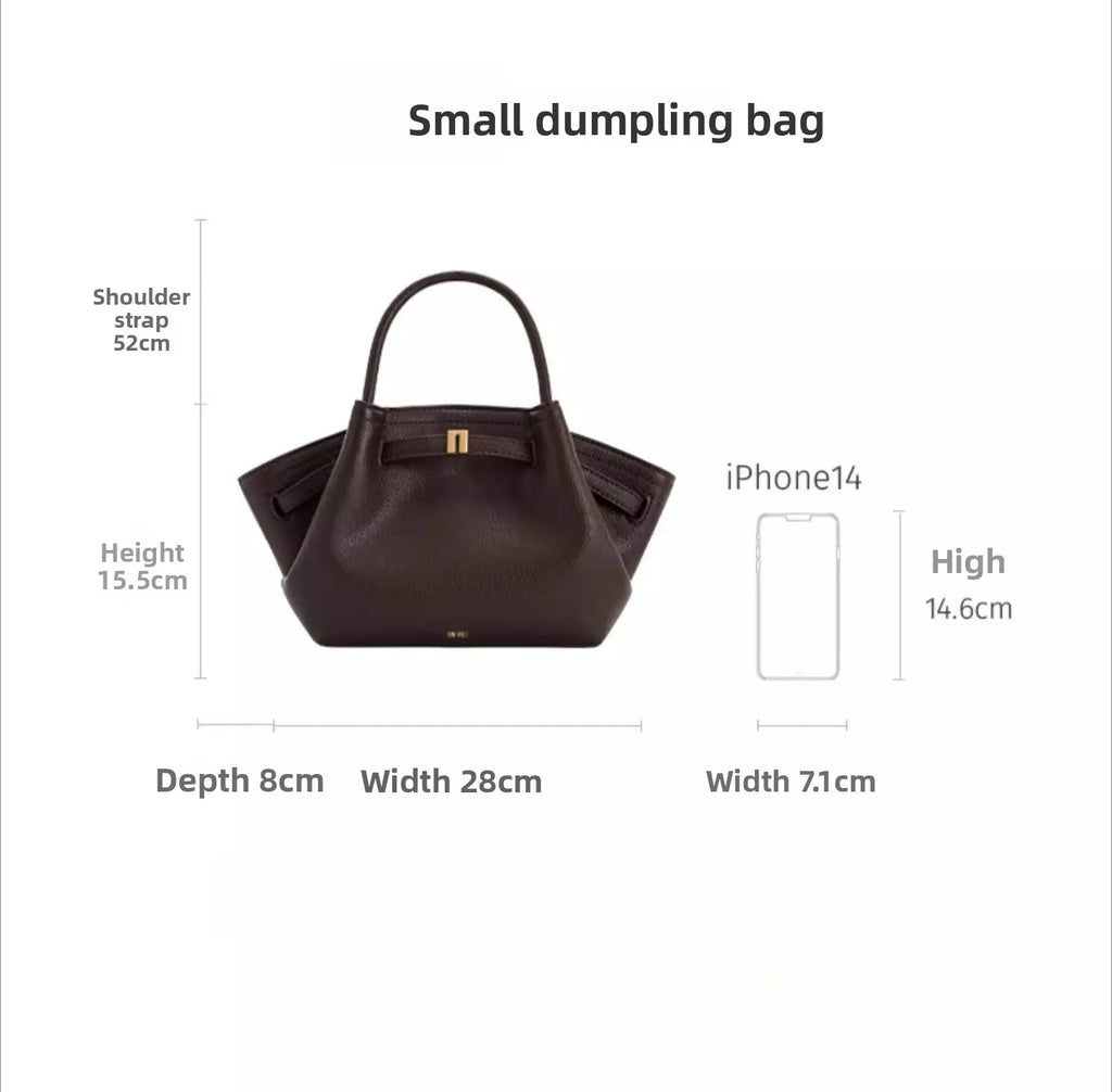JW PEI Dumpling Bag, Large Capacity, Shoulder Bag, Handbag, Tote Bag